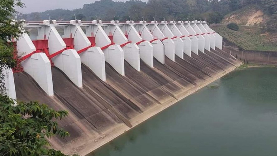 কাপ্তাই বাঁধের সব জলকপাট আবারও বন্ধ